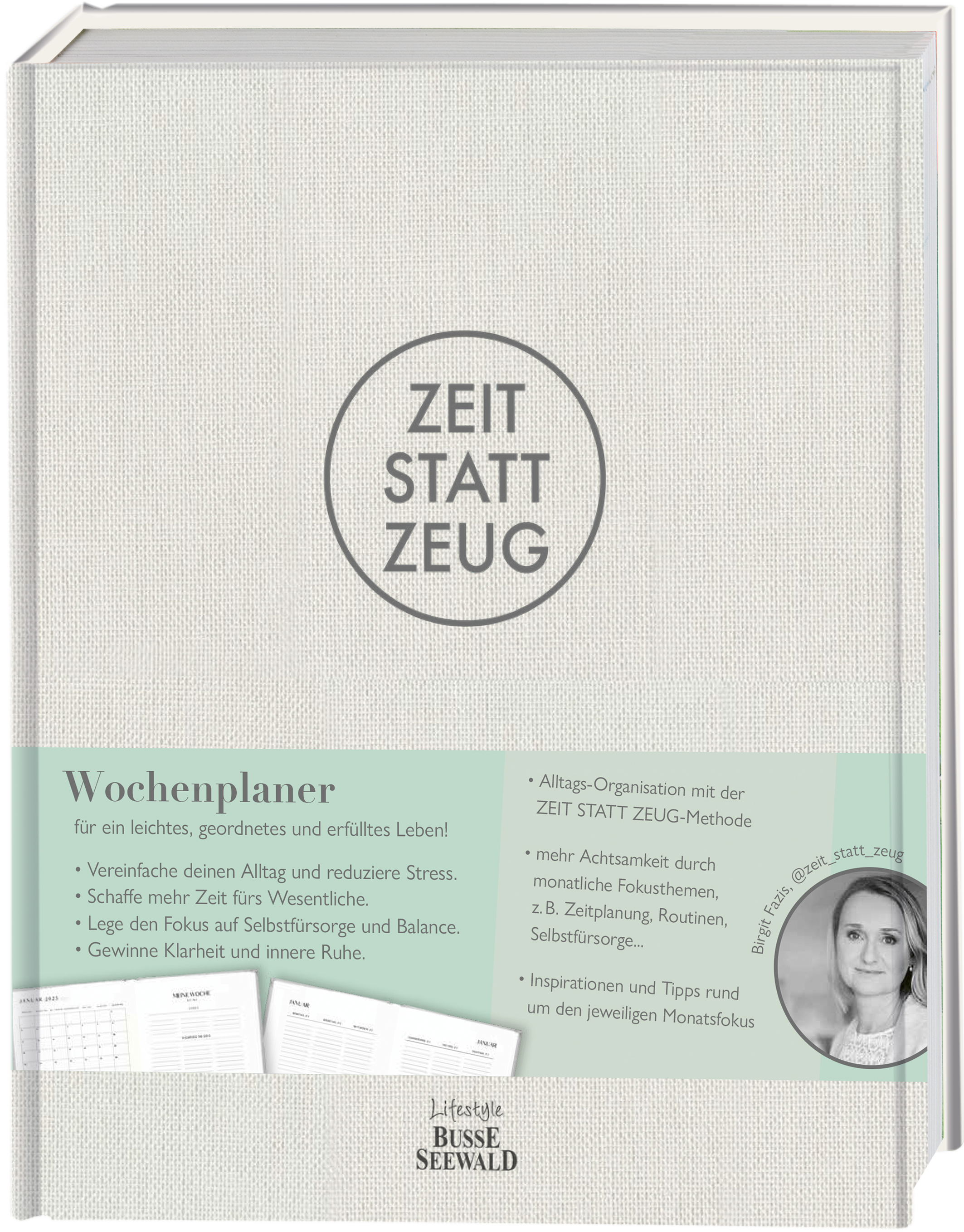 Zeit statt Zeug: Wochenplaner Zeit statt Zeug: Wochenplaner